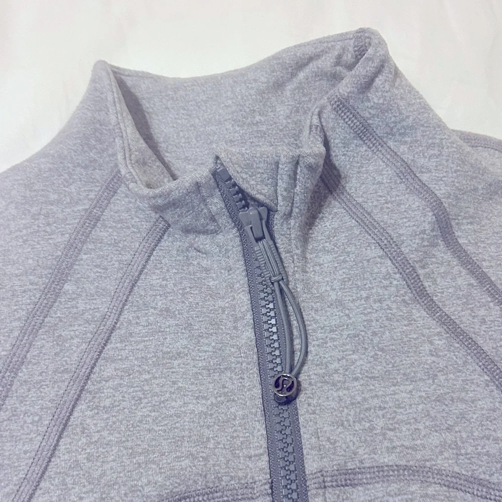 Lululemon Athletica Define Jacket Grey Size 12 - Picture 4 of 7